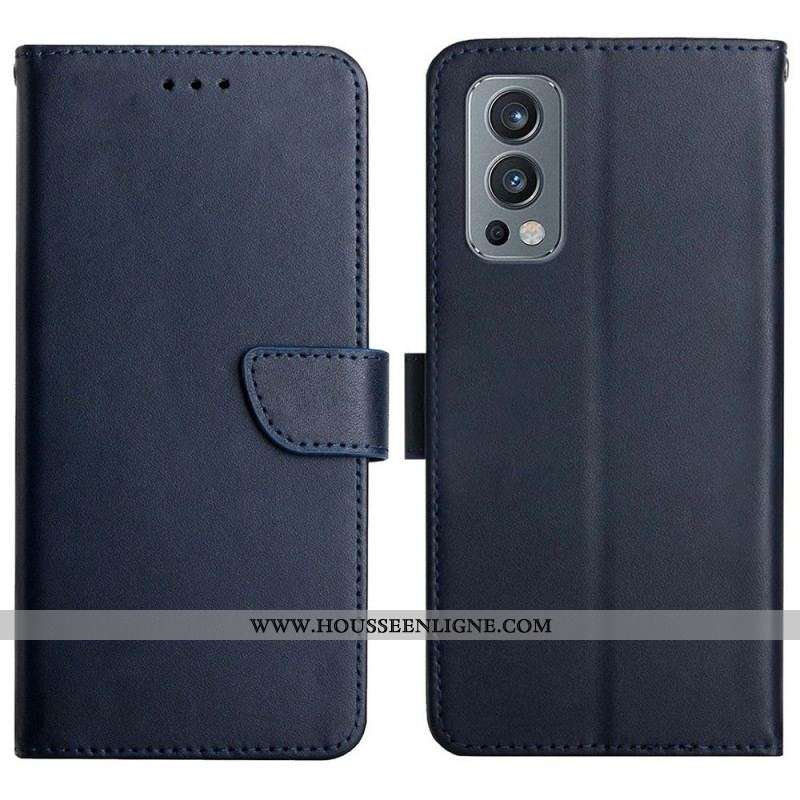 Housse OnePlus Nord 2 5G Cuir Nappa Véritable