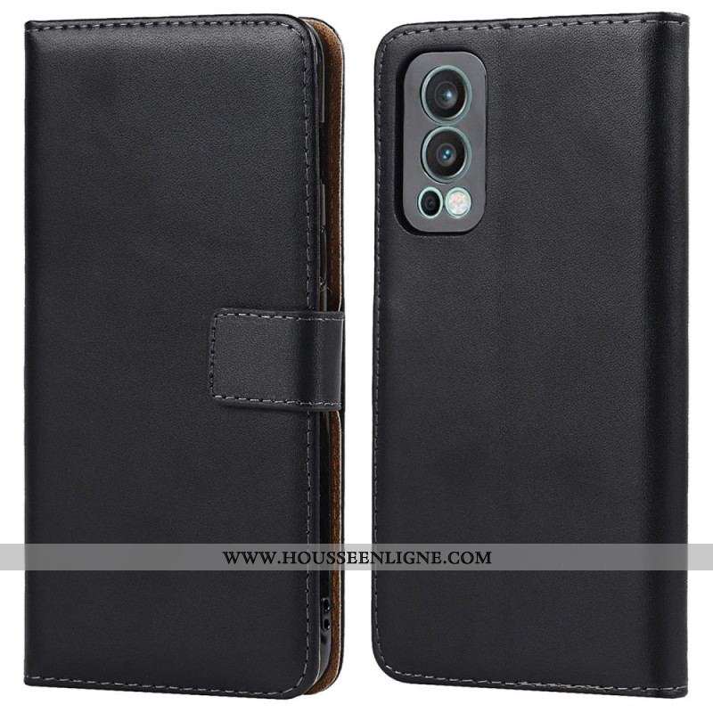 Housse OnePlus Nord 2 5G Cuir Véritable