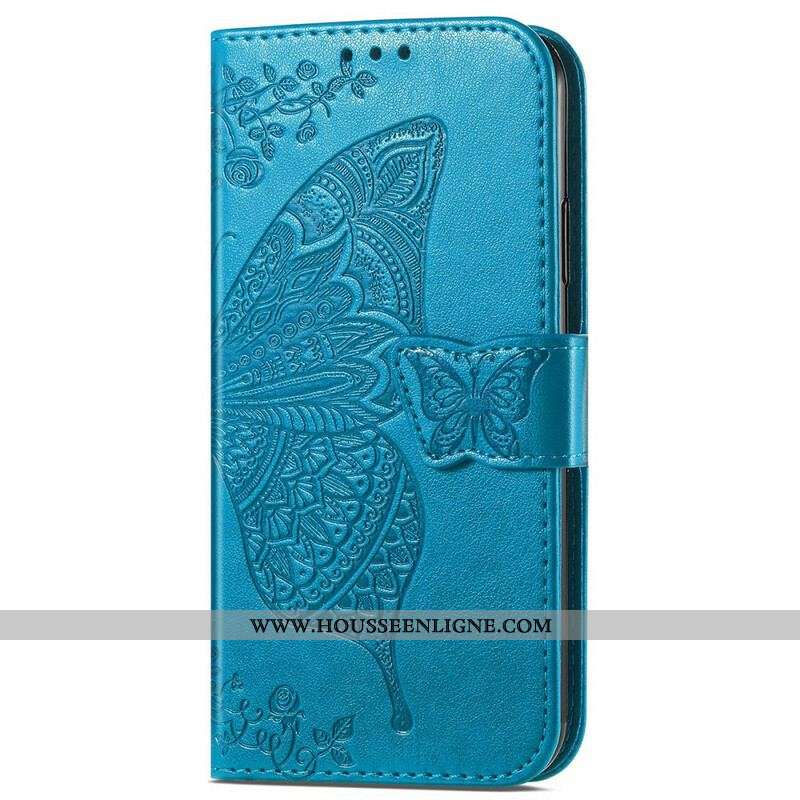 Housse OnePlus Nord 2 5G Demi Papillons