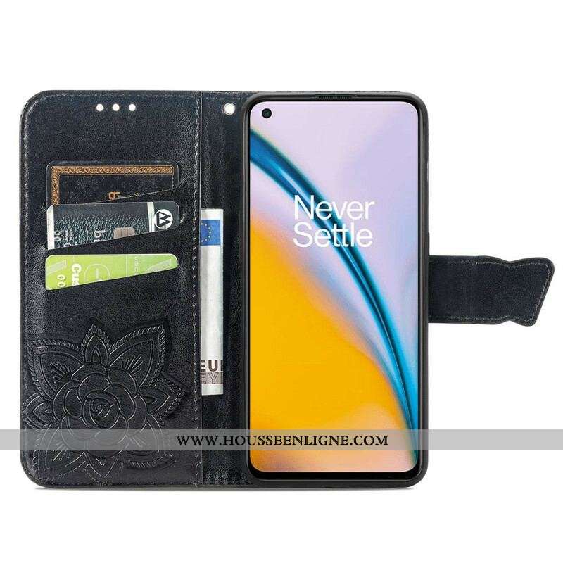 Housse OnePlus Nord 2 5G Demi Papillons