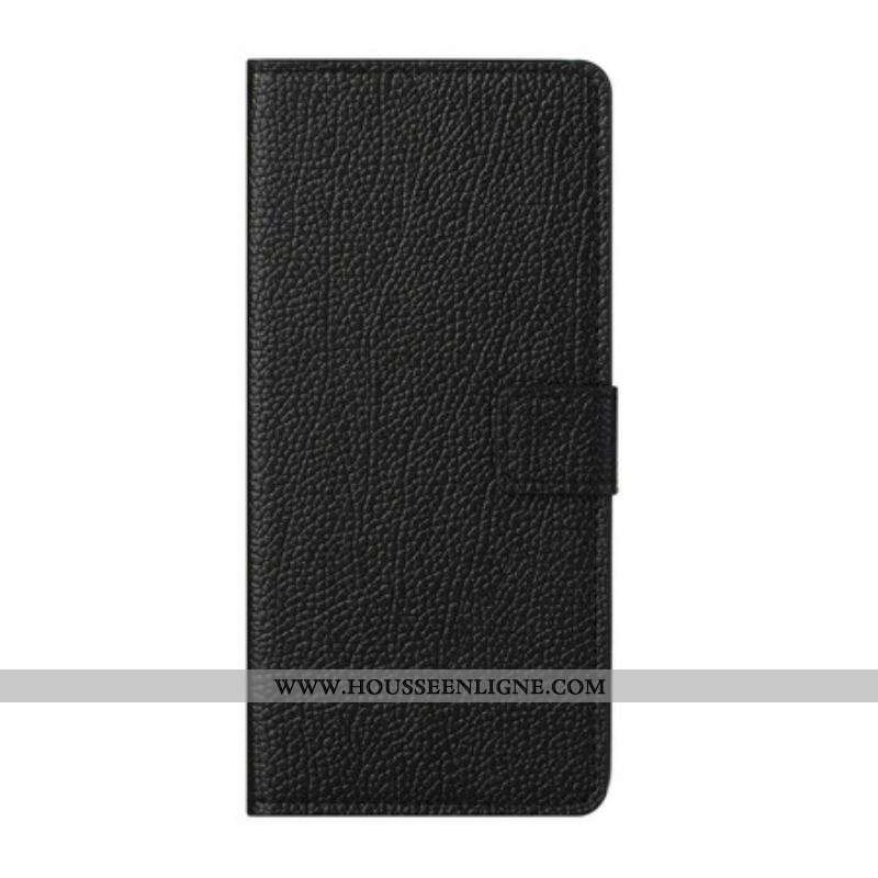 Housse OnePlus Nord 2 5G Effet Cuir Grain Litchi