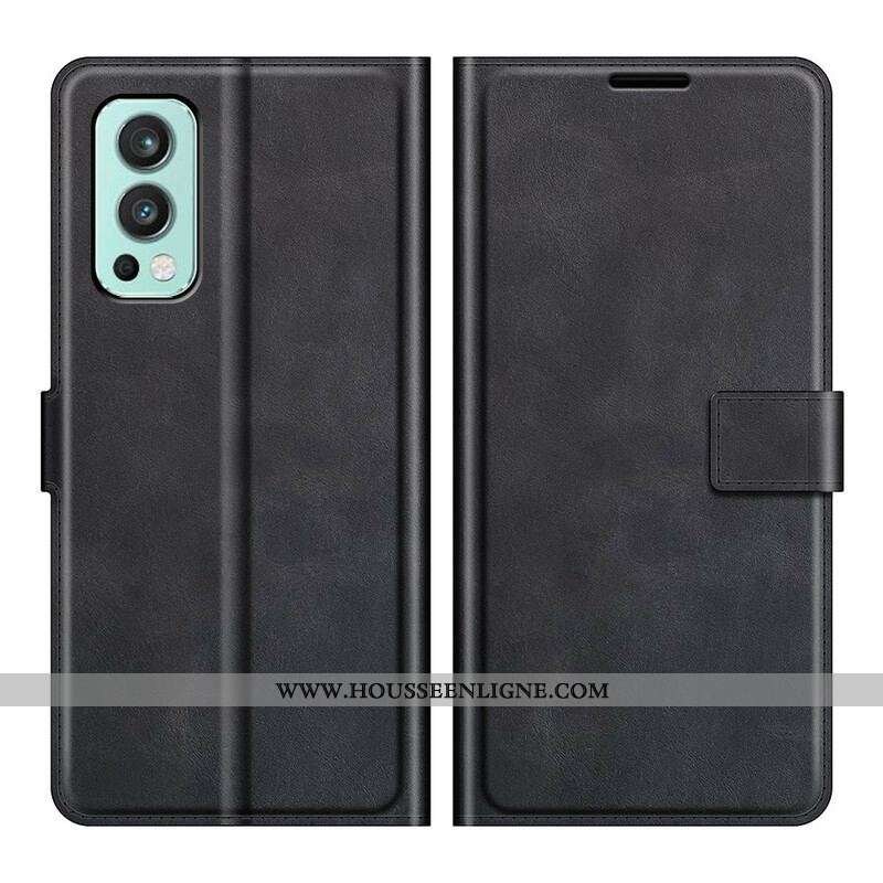 Housse OnePlus Nord 2 5G Effet Cuir Slim Extrême
