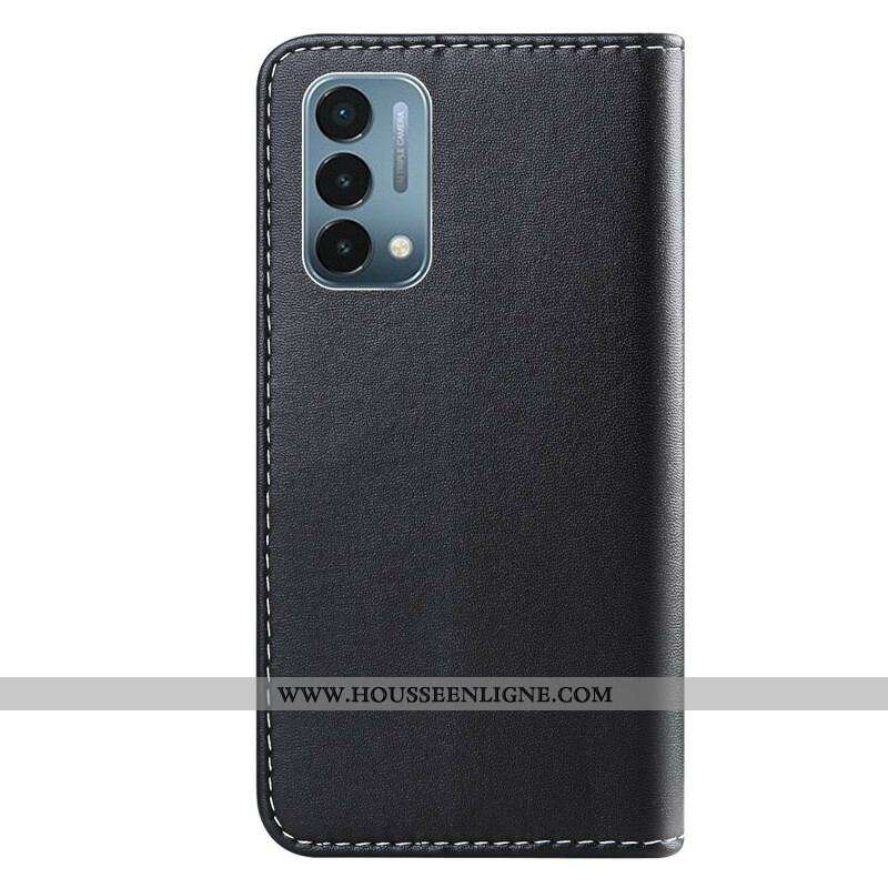 Housse OnePlus Nord 2 5G Effet Cuir Tricolore