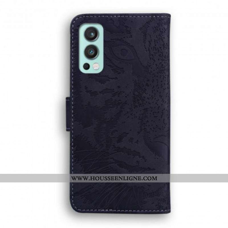 Housse OnePlus Nord 2 5G Empreinte Face de Tigre
