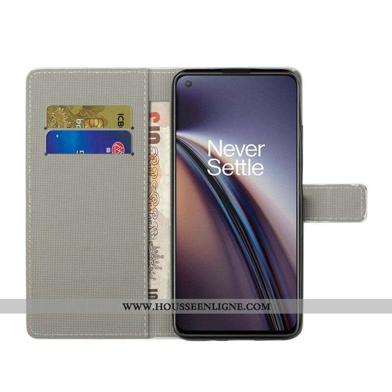 Housse OnePlus Nord 2 5G Hibou Endormi