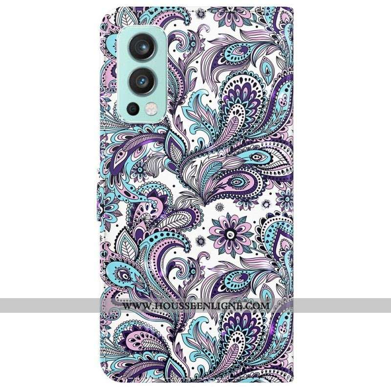 Housse OnePlus Nord 2 5G Motif Cachemire