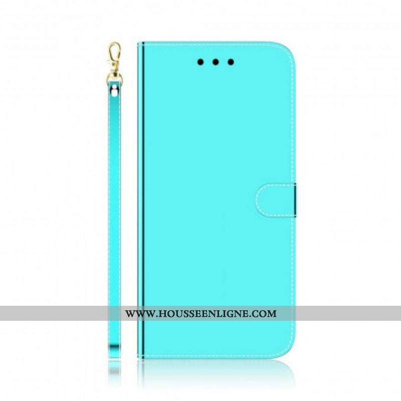 Housse OnePlus Nord 2 5G Simili Cuir Couverture MIroir