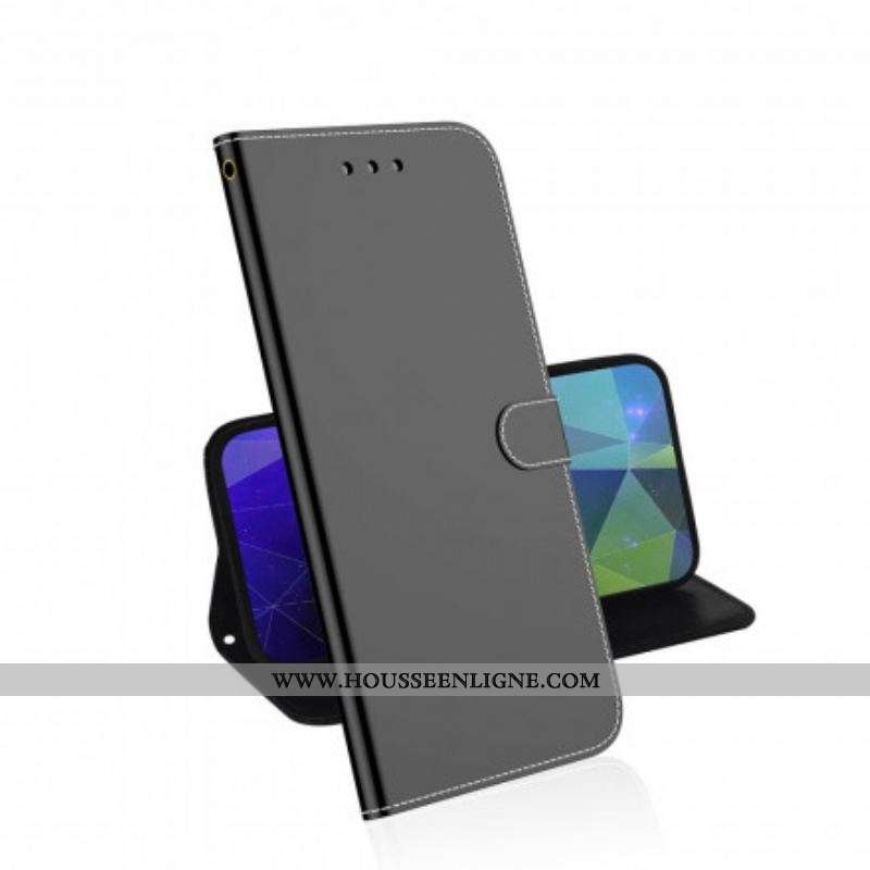 Housse OnePlus Nord 2 5G Simili Cuir Couverture MIroir