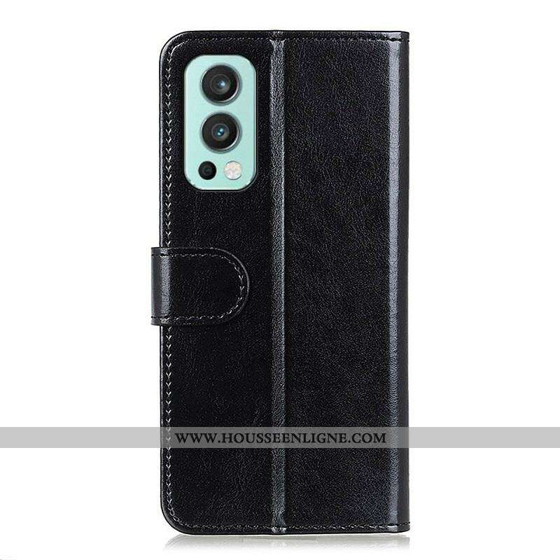 Housse OnePlus Nord 2 5G Simili Cuir Finesse