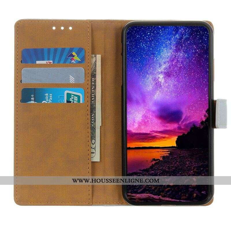 Housse OnePlus Nord 2 5G Simili Cuir Simple