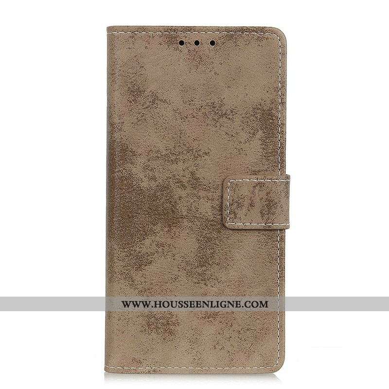 Housse OnePlus Nord 2 5G Simili Cuir Vintage