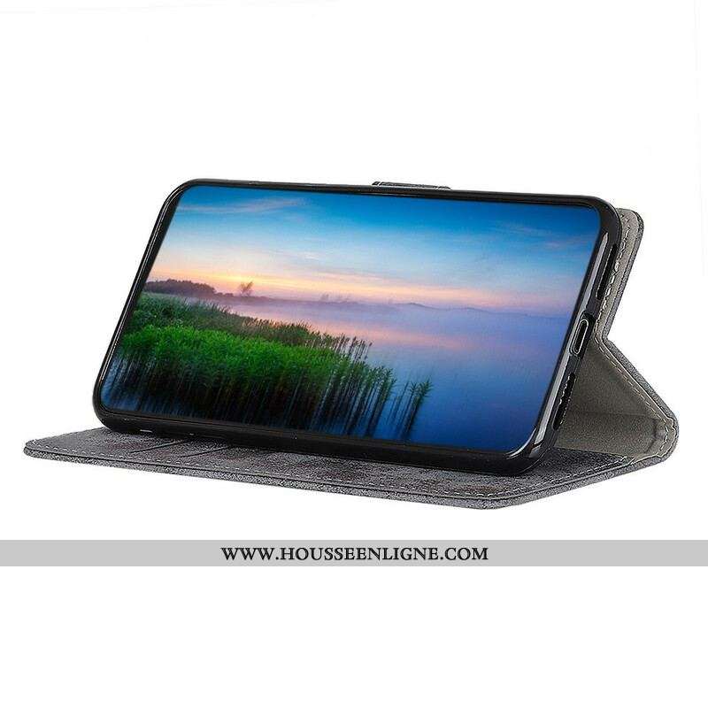 Housse OnePlus Nord 2 5G Simili Cuir Vintage