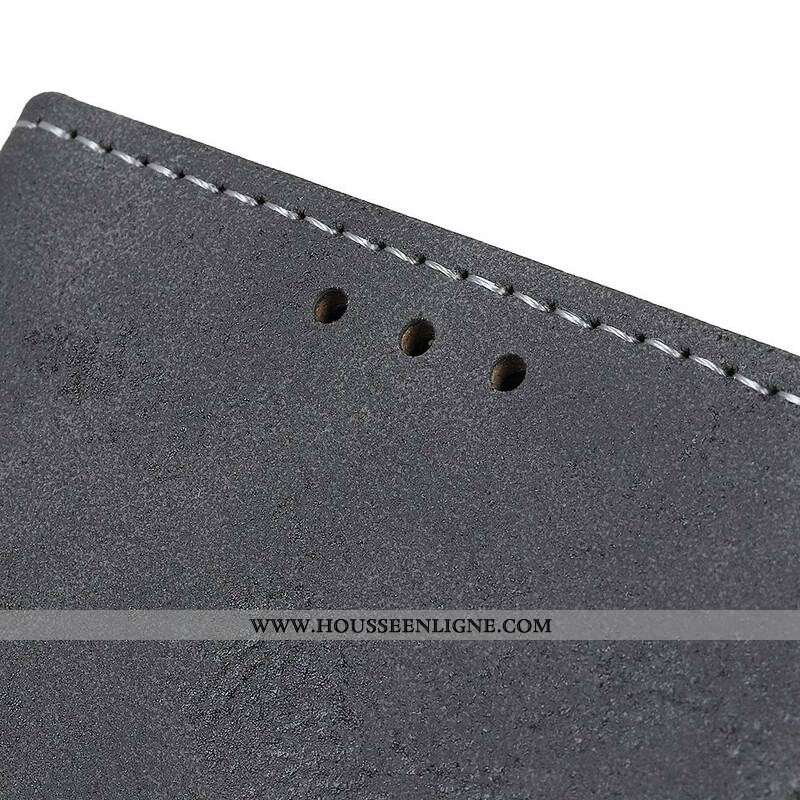 Housse OnePlus Nord 2 5G Simili Cuir Vintage
