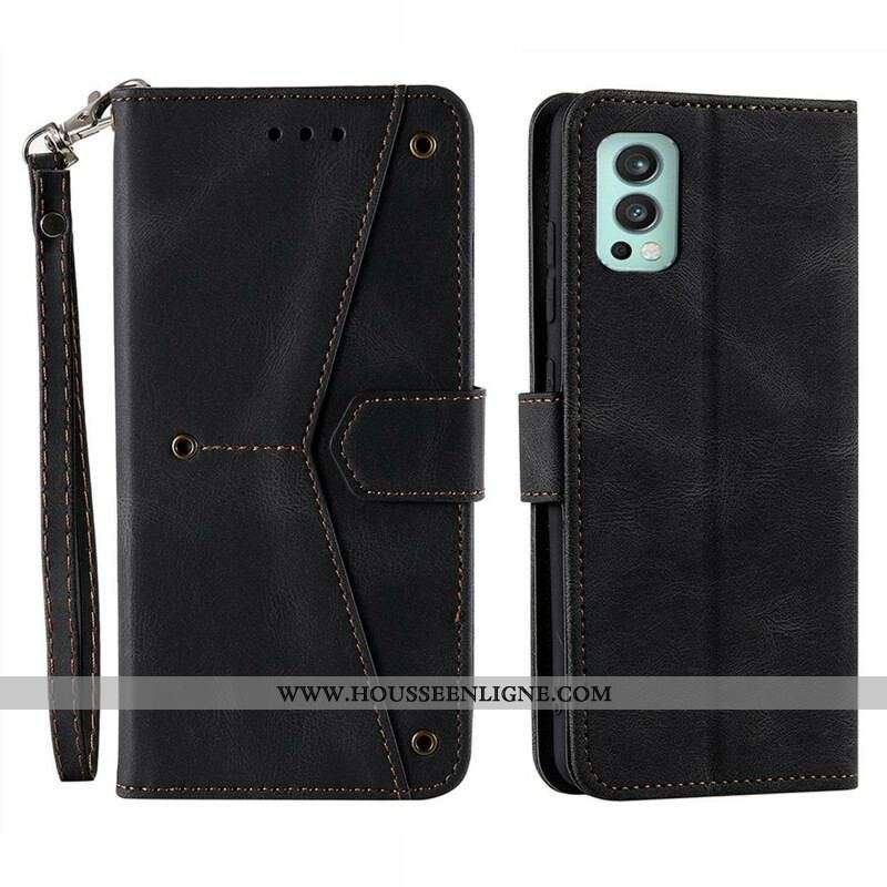 Housse OnePlus Nord 2 5G Skin-Touch Coutures