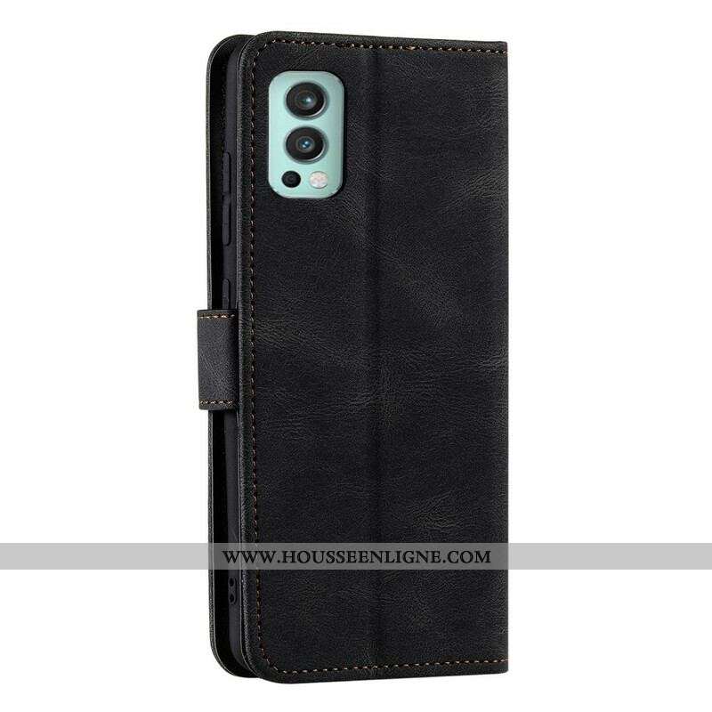 Housse OnePlus Nord 2 5G Skin-Touch Coutures