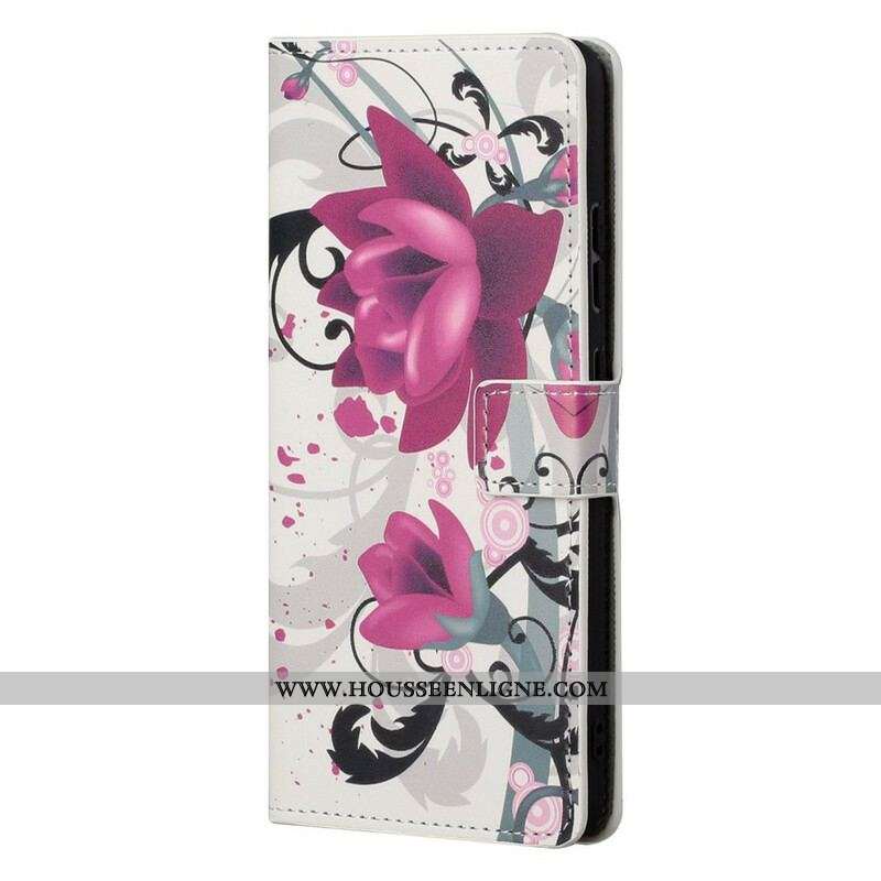 Housse OnePlus Nord 2 5G Tropical Flowers