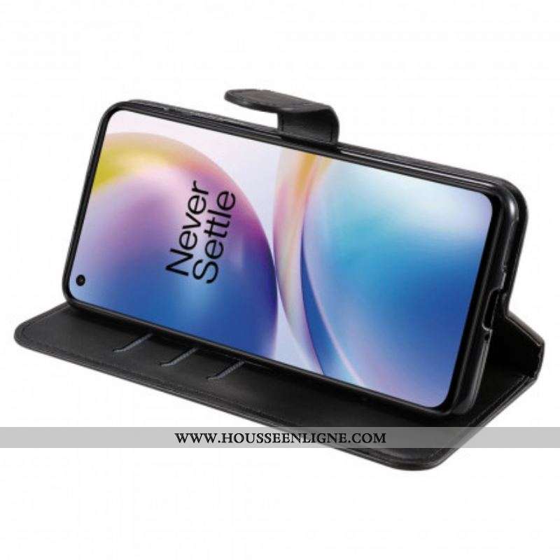Housse OnePlus Nord 2 5G Vintage Porte-monnaie