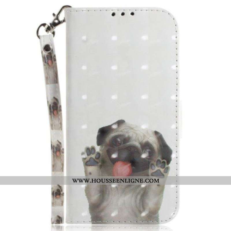Housse OnePlus Nord 2T 5G Chien à Lanière