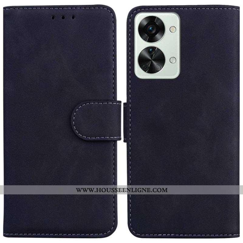 Housse OnePlus Nord 2T 5G Classique Simili Cuir