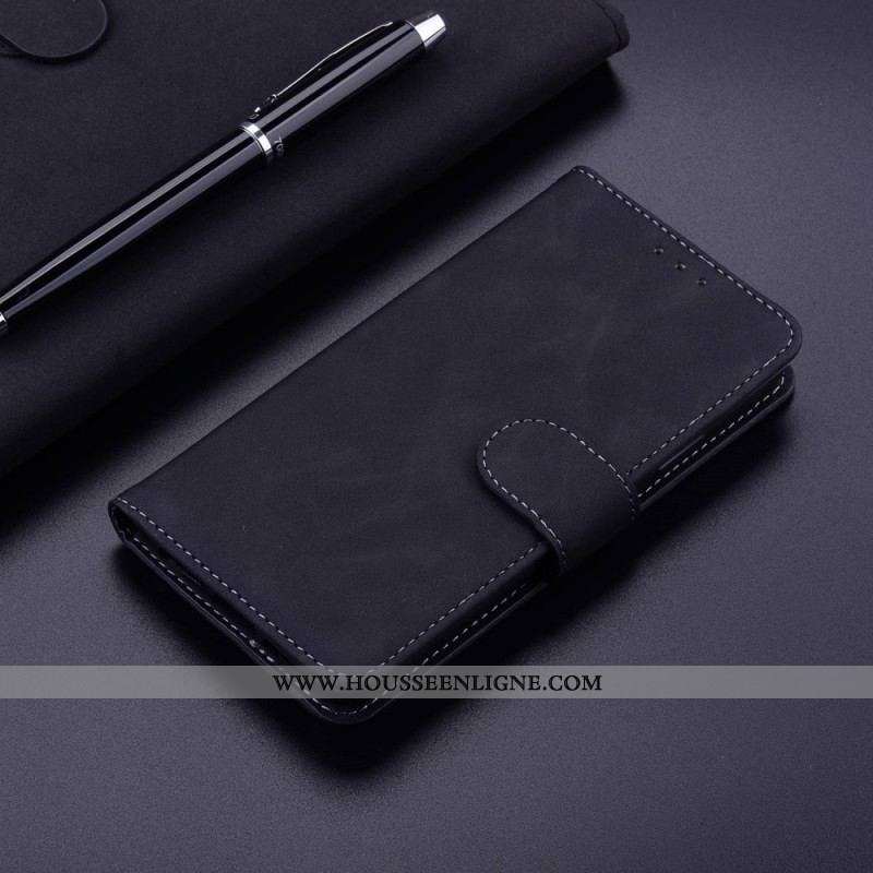 Housse OnePlus Nord 2T 5G Classique Simili Cuir