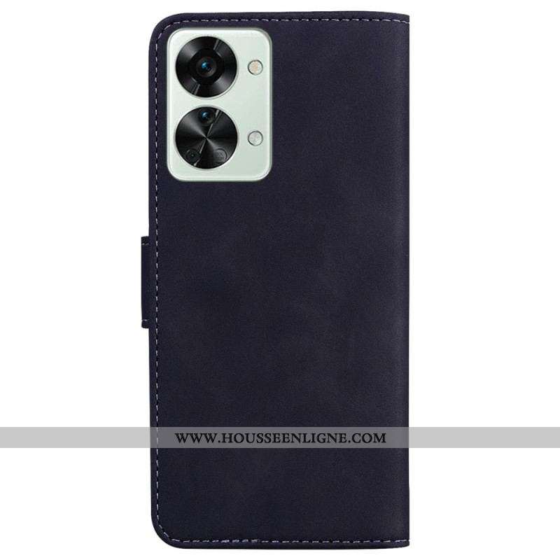 Housse OnePlus Nord 2T 5G Classique Simili Cuir