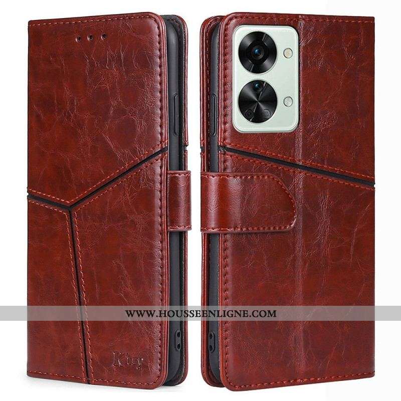 Housse OnePlus Nord 2T 5G Coutures Apparentes