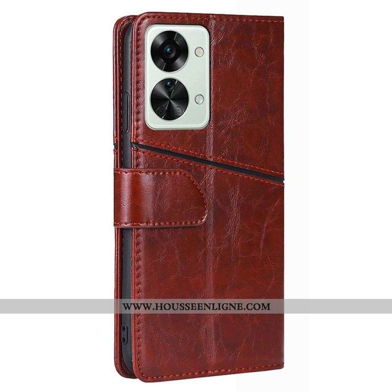 Housse OnePlus Nord 2T 5G Coutures Apparentes