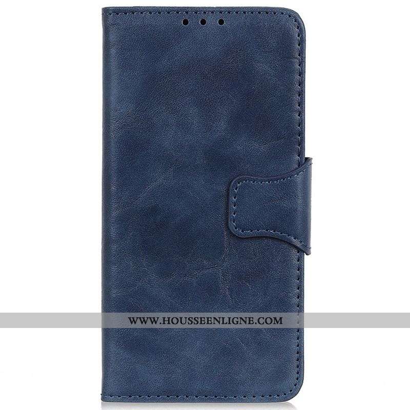 Housse OnePlus Nord 2T 5G Cuir Fendu Vintage