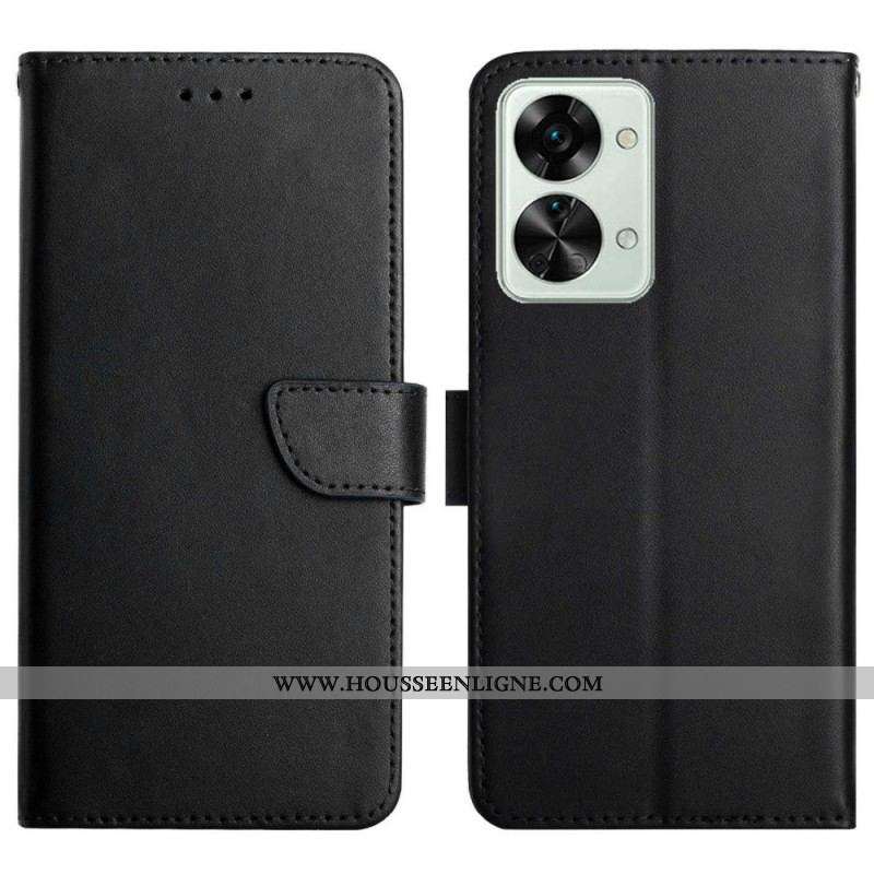 Housse OnePlus Nord 2T 5G Cuir Nappa Véritable
