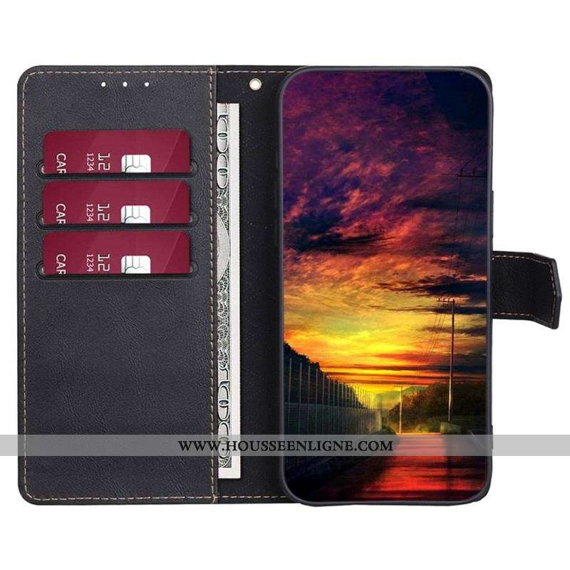 Housse OnePlus Nord 2T 5G Effet Cuir RFID