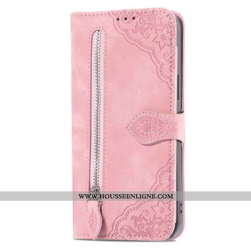 Housse OnePlus Nord 2T 5G Porte-Cartes et Porte-Monnaie à Lanière