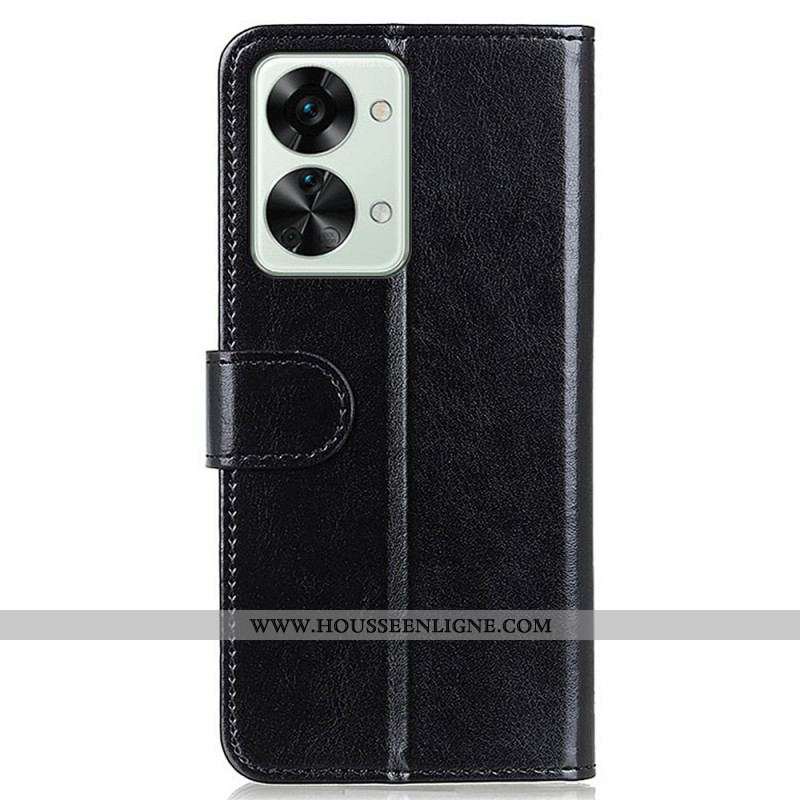Housse OnePlus Nord 2T 5G Simili Cuir Finesse