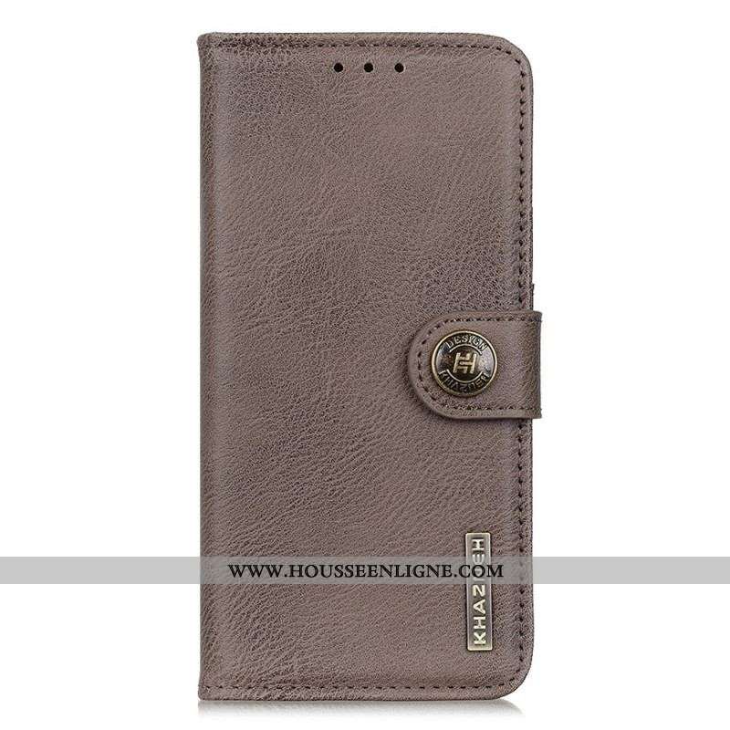 Housse OnePlus Nord 2T 5G Simili Cuir KHAZNEH