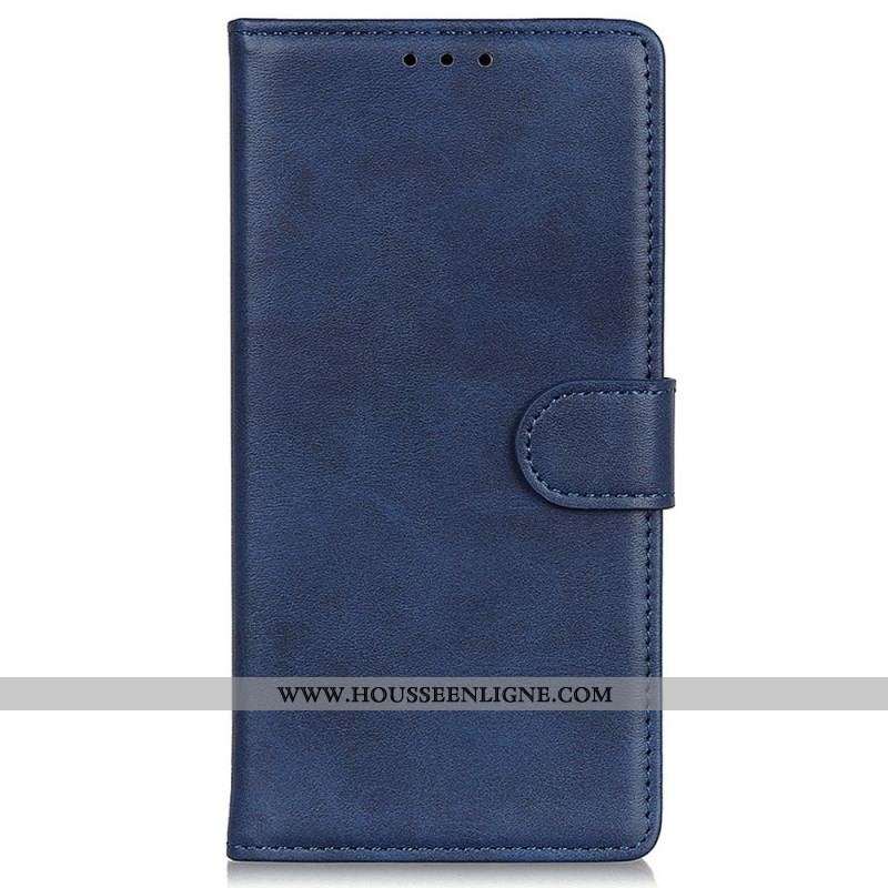 Housse OnePlus Nord 2T 5G Simili Cuir Mat