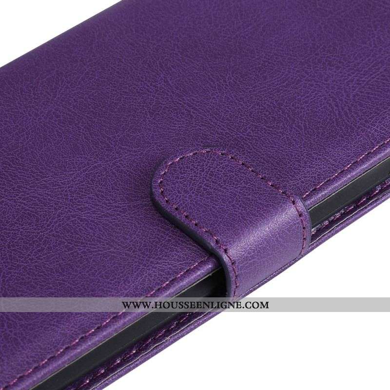 Housse OnePlus Nord 2T 5G Simili Cuir Porte-Cartes à Lanière