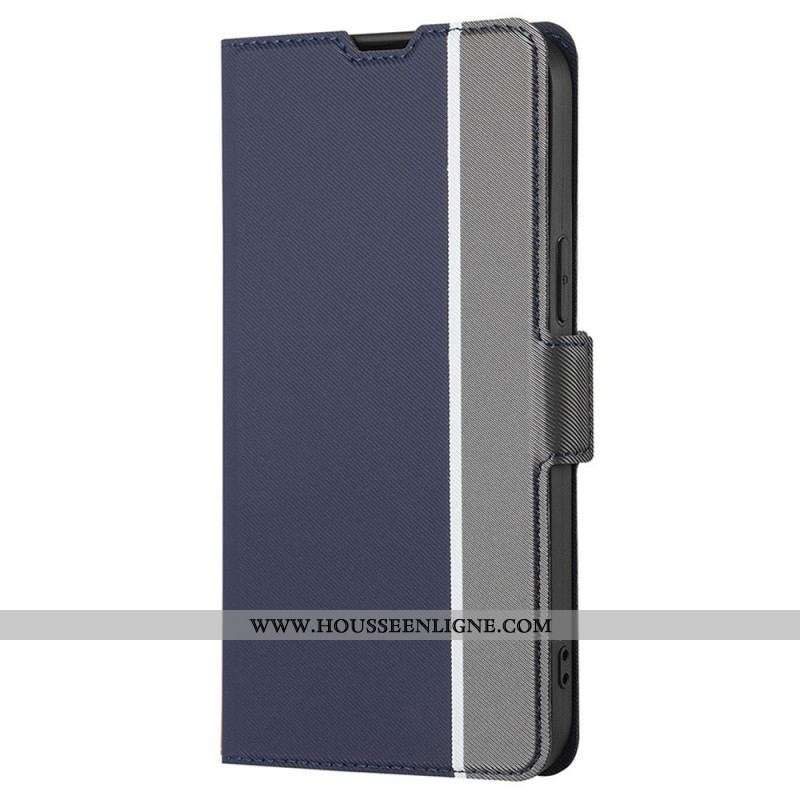 Housse OnePlus Nord 2T 5G Style Cuir Bicolore