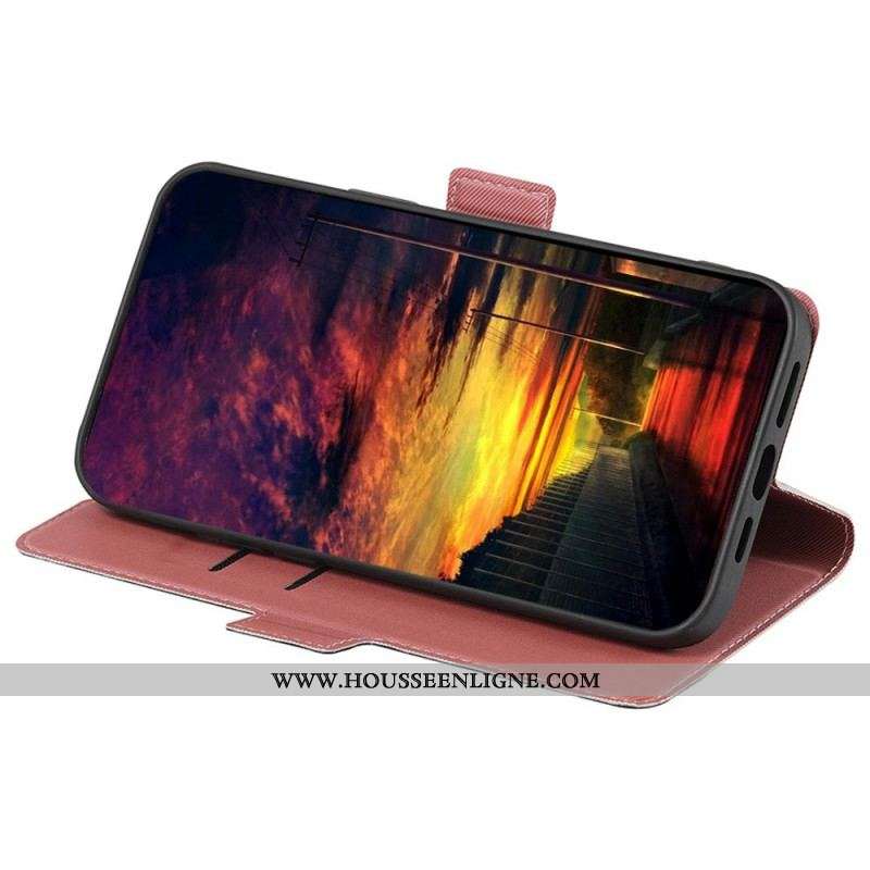 Housse OnePlus Nord 2T 5G Style Cuir Bicolore