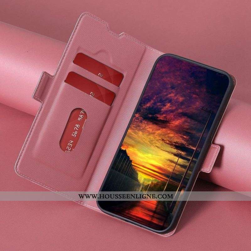 Housse OnePlus Nord 2T 5G Style Cuir Bicolore