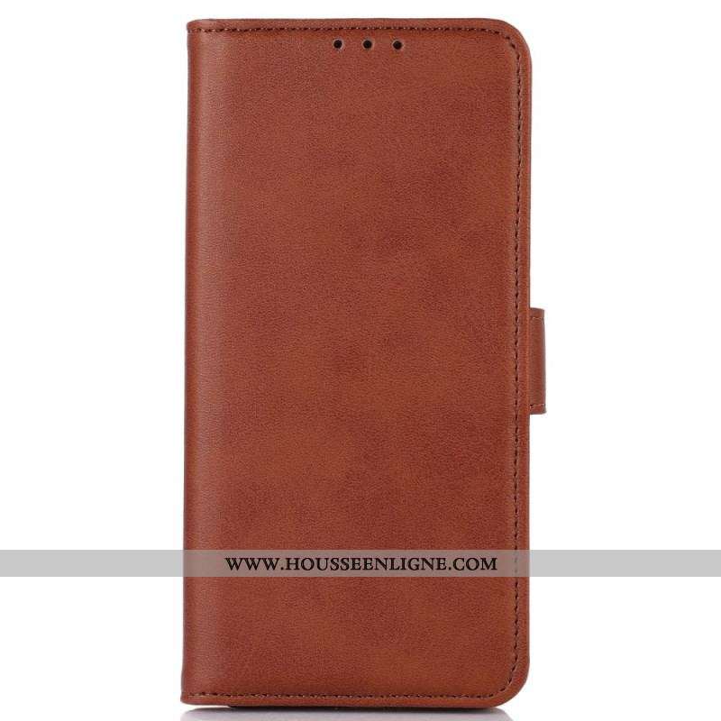 Housse OnePlus Nord 2T 5G Style Cuir Classique