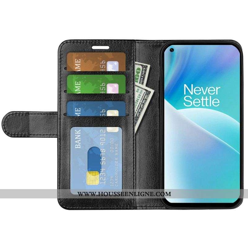 Housse OnePlus Nord 2T 5G Style Cuir Vintage