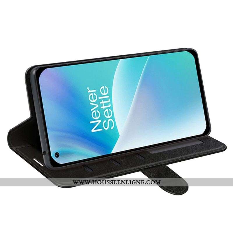 Housse OnePlus Nord 2T 5G Style Cuir Vintage