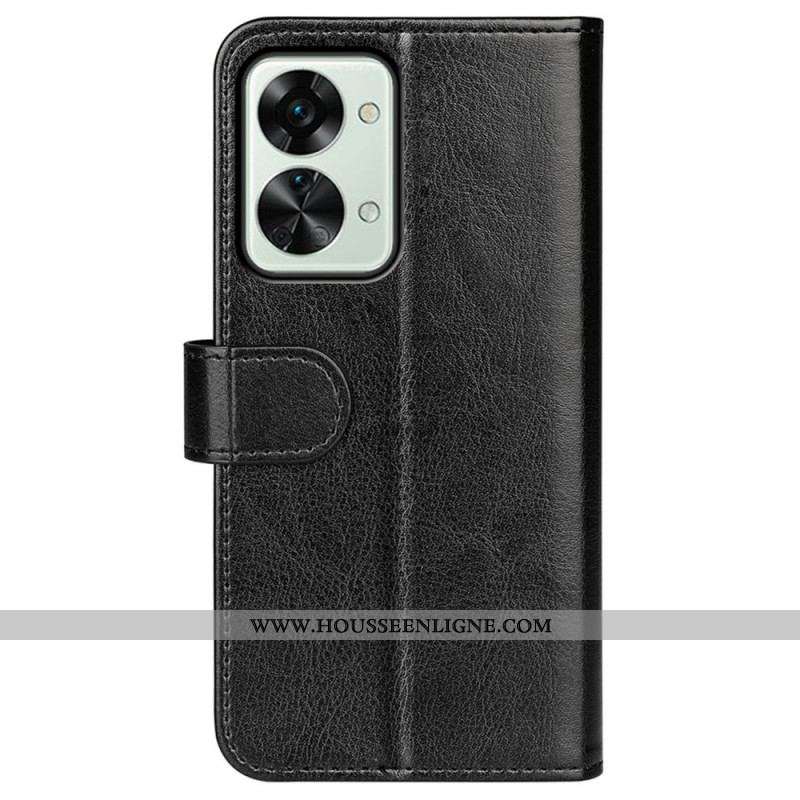 Housse OnePlus Nord 2T 5G Style Cuir Vintage