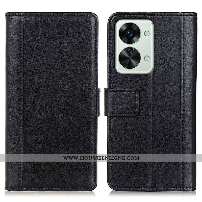Housse OnePlus Nord 2T 5G Style Cuir