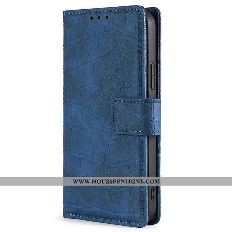 Housse OnePlus Nord 2T 5G Style Peau de Crocodile