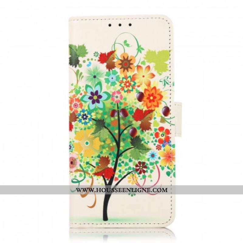 Housse OnePlus Nord CE 2 5G Arbre Multicolore en Fleurs