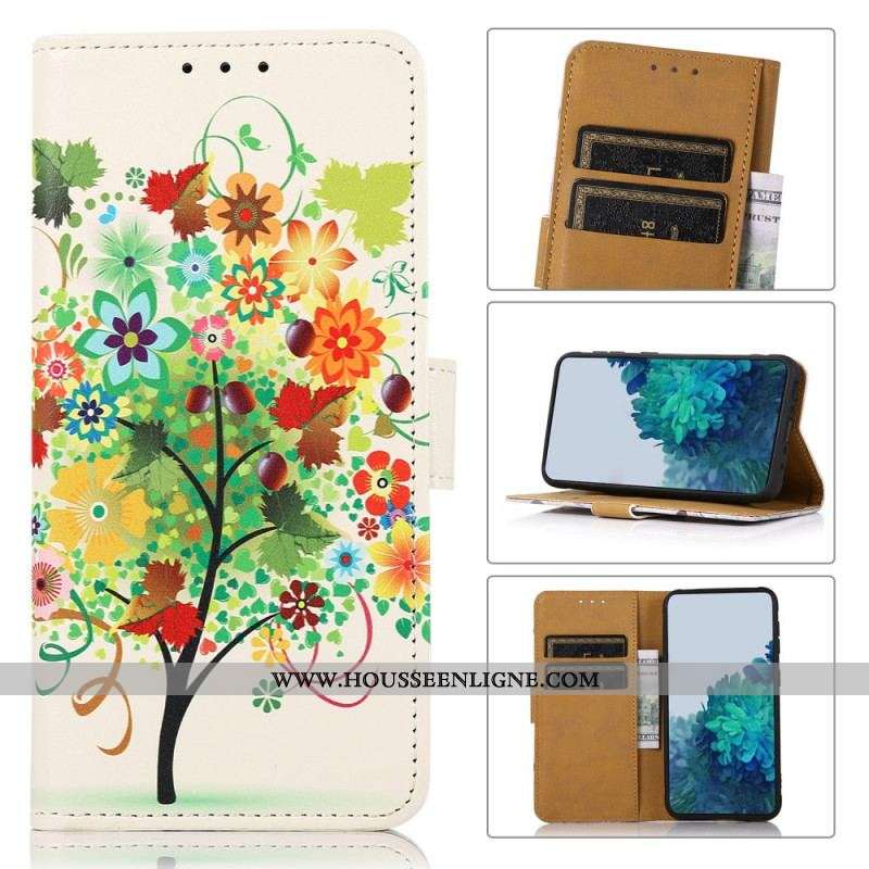 Housse OnePlus Nord CE 2 5G Arbre Multicolore en Fleurs