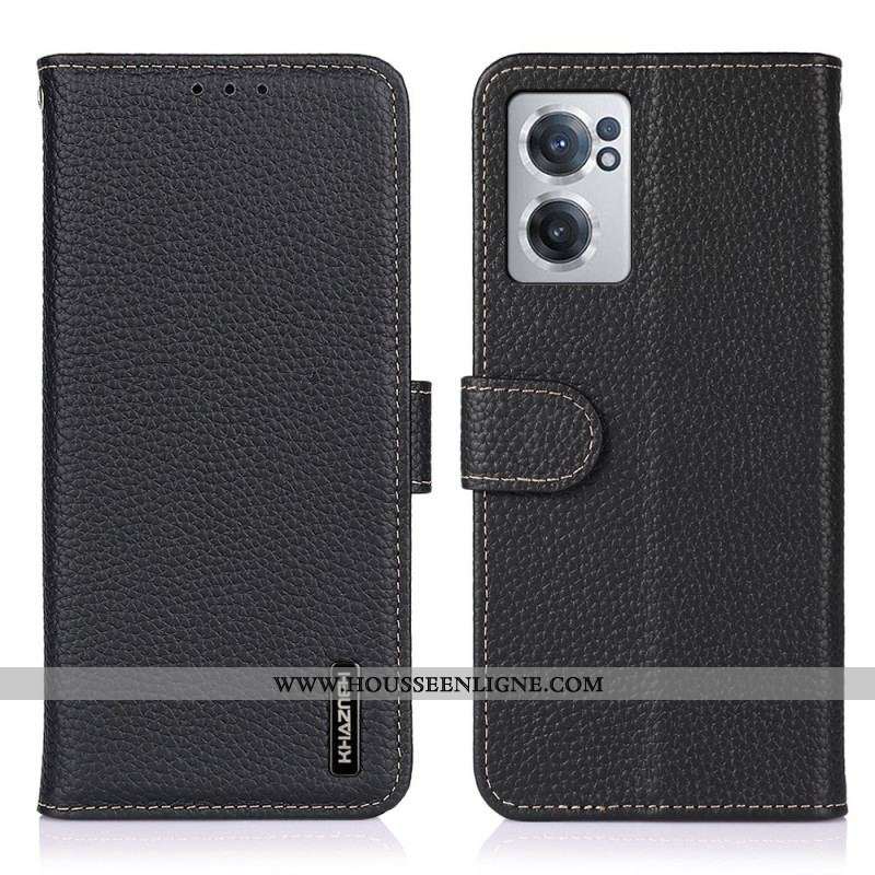Housse OnePlus Nord CE 2 5G Cuir KHAZNEH