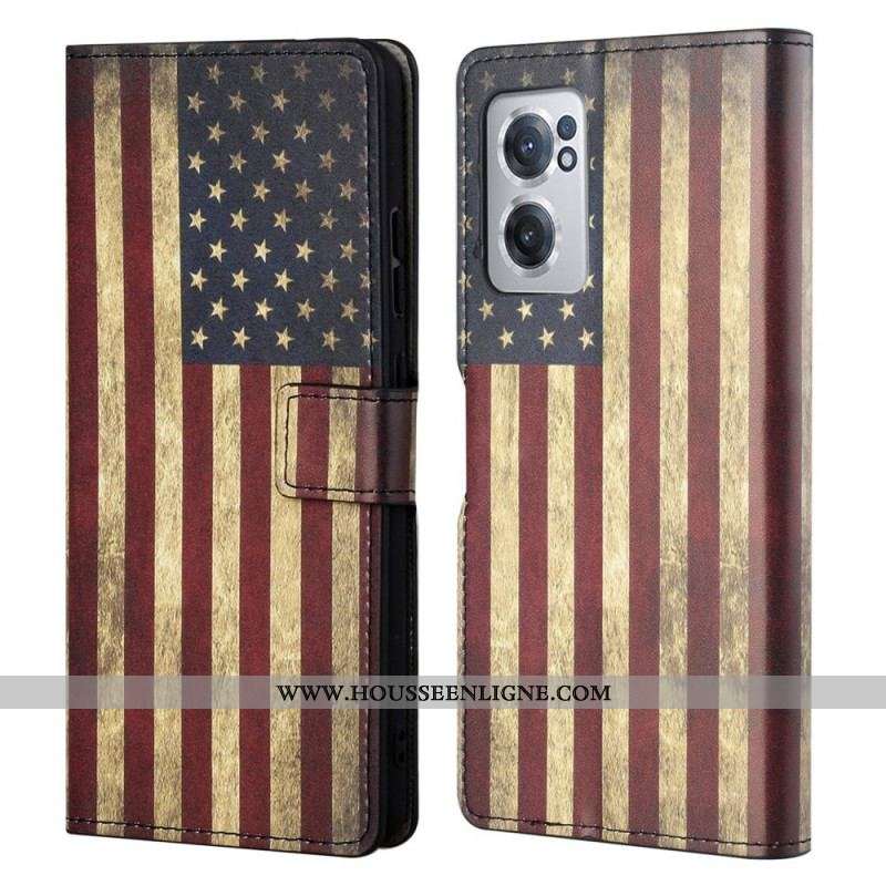 Housse OnePlus Nord CE 2 5G Drapeau Américain