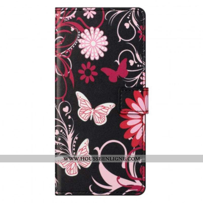 Housse OnePlus Nord CE 2 5G Fleurs et Papillons