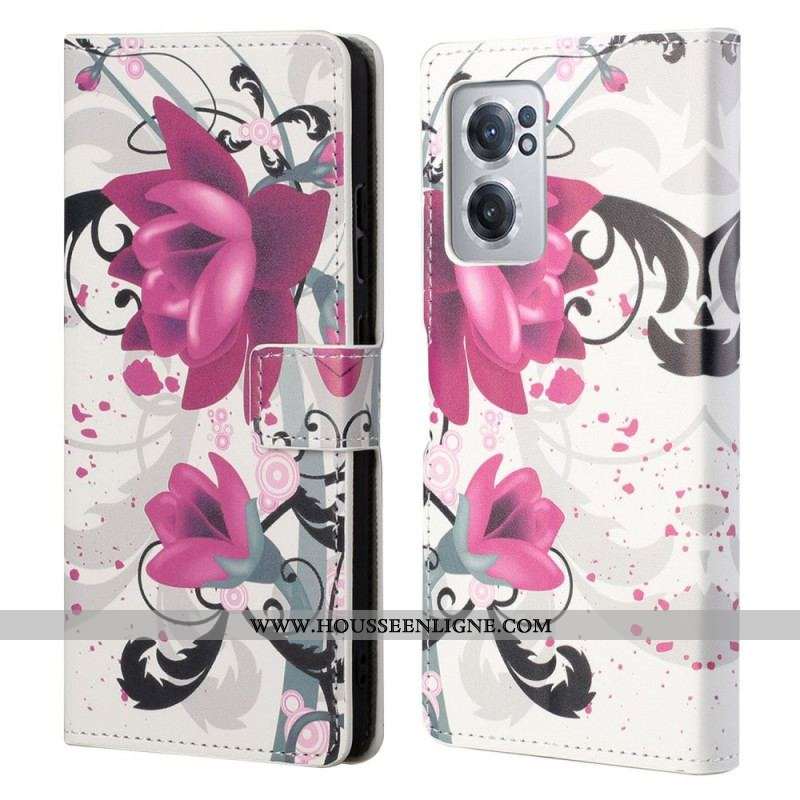 Housse OnePlus Nord CE 2 5G Floraison